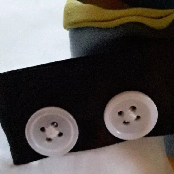 SIMONS Icône Collection ART 2 WEAR BLOUSE BUTTON UP henley Sz MEDIUM COLORFUL - Picture 7 of 7